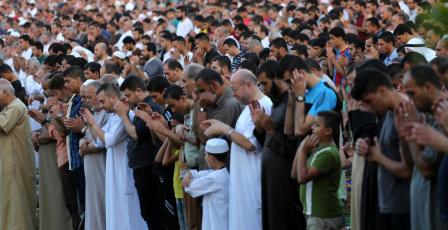 وقت صلاة عيد الفطر في فلسطين 2026