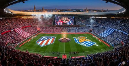 القنوات الناقلة لمباراة أتلتيكو مدريد وريال سوسيداد في نهائي كأس ملك إسبانيا 2026.. والناقل الوحيد مجاناً!