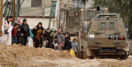 الاحتلال يستنفر في مخيم جنين بعد نجاح دخول فلسطينيين للمخيم