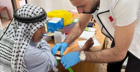 1500 مستفيد من حملاتها الطبية: "بيت مال القدس" تنفذ يوما طبيا مجانيا في مخماس