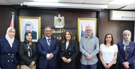 الخليلي تعقد لقاءً تشاورياً مع الإحصاء الفلسطيني لبحث سبل التعاون في تطوير مؤشرات النوع الاجتماعي