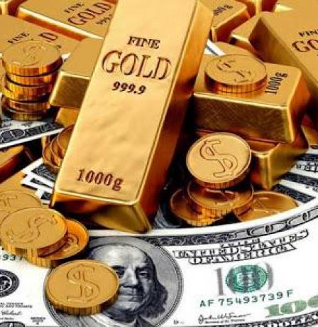 ارتفاع أسعار الذهب والنفط وانخفاض الدولار عالميا 
