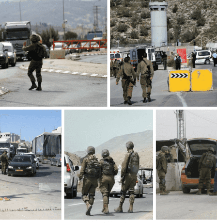 الاحتلال يشدد إجراءاته ويغلق حواجز شمال وشرق رام الله