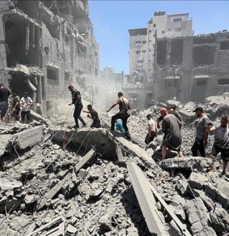 شهيد وجرحى في قصف للاحتلال على دير البلح 