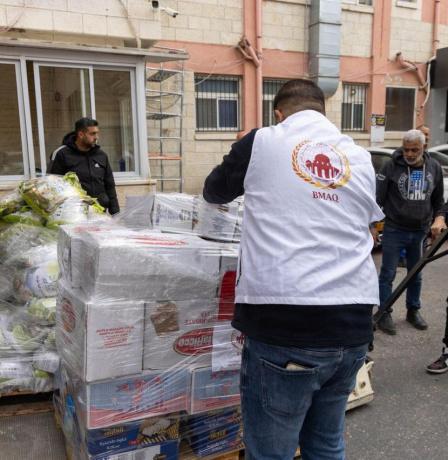 حملة وكالة بيت مال القدس لشهر رمضان تدعم المؤسسات الاستشفائية والاجتماعية وتوزيع "كوبونات"