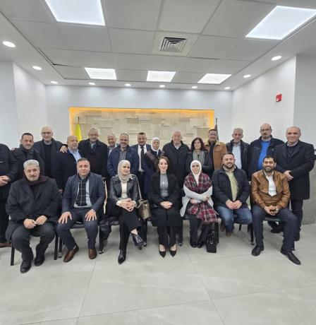 أبوبكر يبارك لمجلس بلدية نابلس على نيل ثقة أبناء المدينة بالتزكية