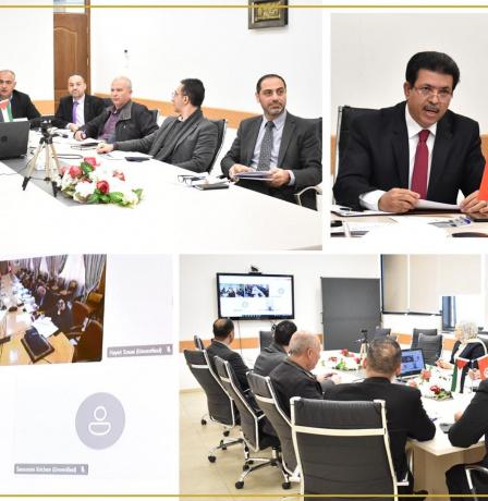 اللجنة الفلسطينية التونسية للتعاون بمجال التعليم العالي تعقد اجتماعها الأول