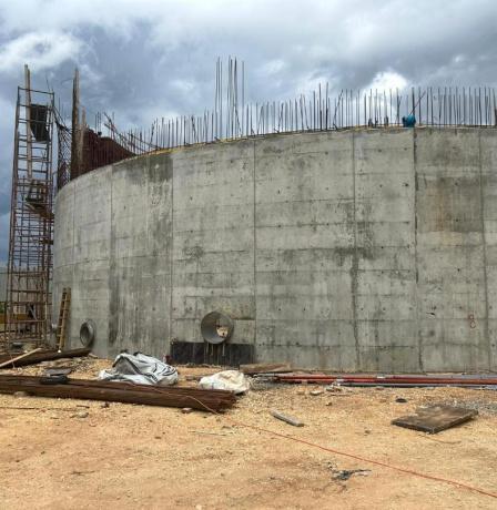 سلطة المياه تعلن تحقيق تقدم ملموس في مشروع تزويد المياه بالجملة (نقطة ربط عابود)