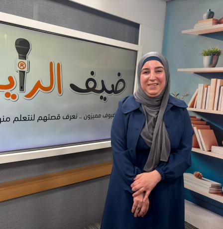إسراء أبو داوود في "ضيف الراية": الإعاقة ليست عائقا بل قضية وطن