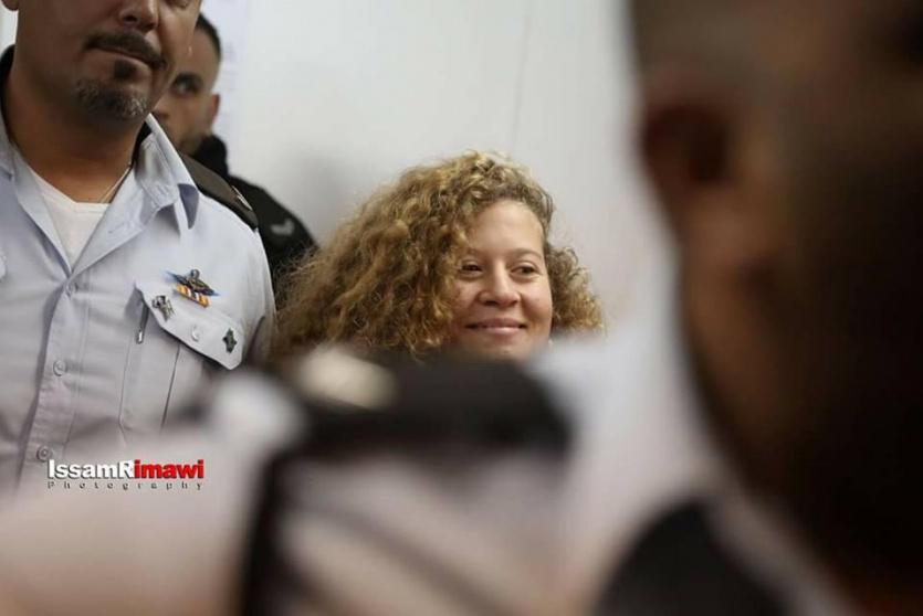  الطفلة الاسيرة عهد التميمي