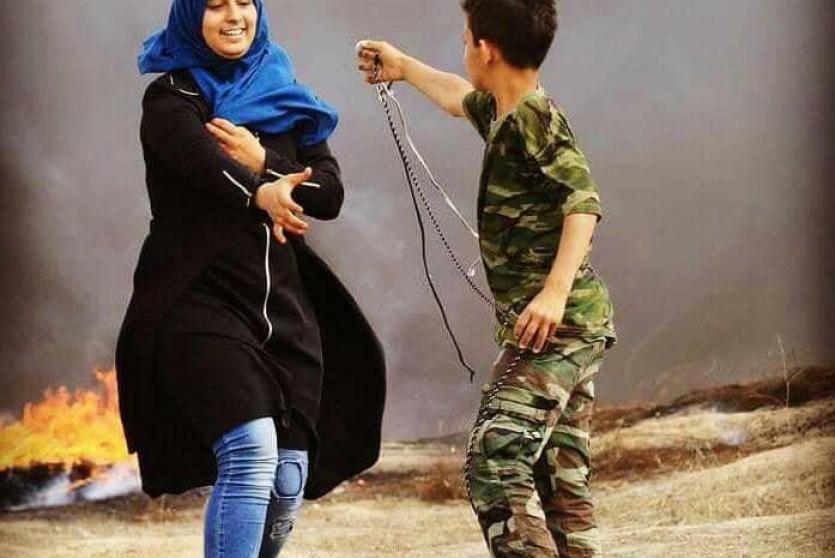 أول شهيدة في مسيرة العودة وصالة الشيخ خليل