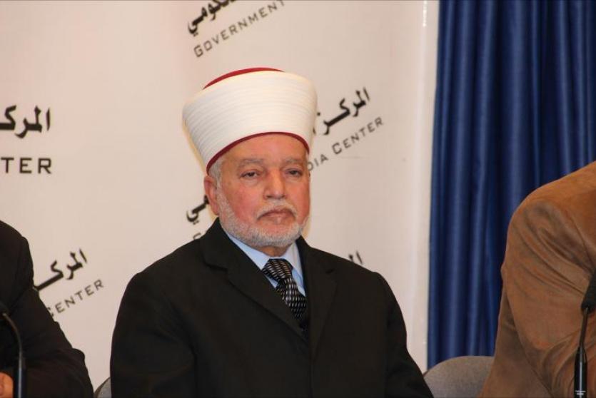  المفتي العام للقدس والديار الفلسطينية ورئيس مجلس الإفتاء الأعلى الشيخ محمد حسين