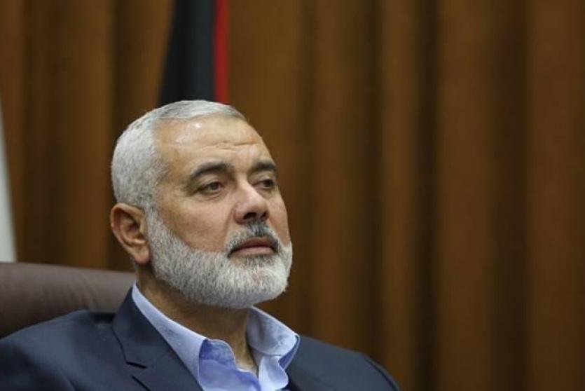 رئيس المكتب السياسي لحركة حماس إسماعيل هنية