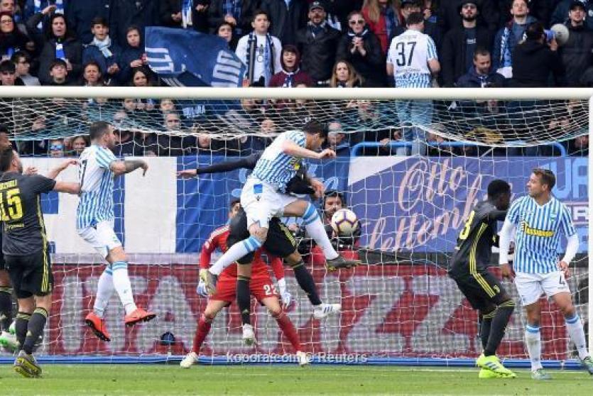 ثنائية سبال تؤجل تتويج يوفنتوس بلقب الكالتشيو