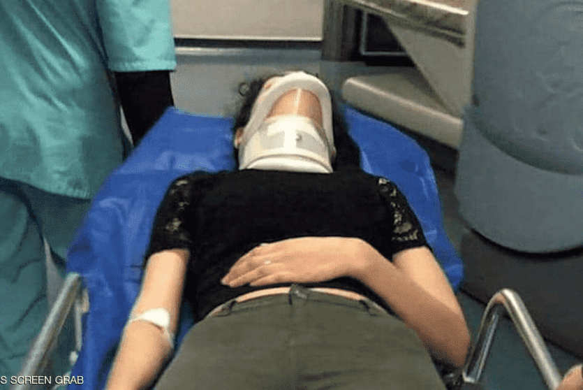 ابنة شقيق زكي مبارك في المشفى