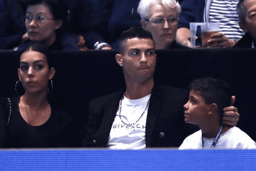 رونالدو وابنه