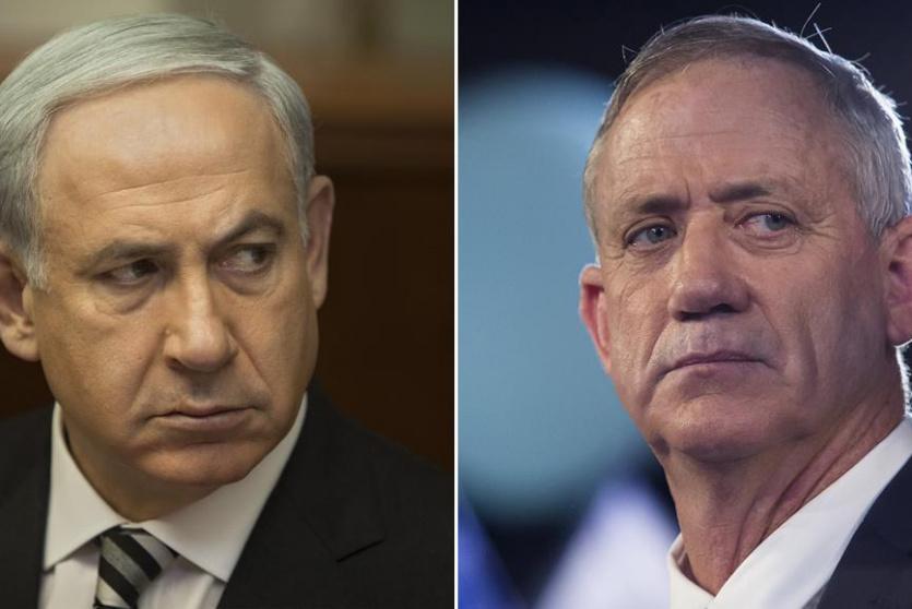 نتنياهو وغانتس 