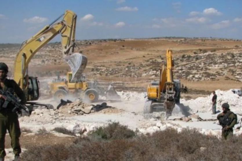 تجريف اراضي 