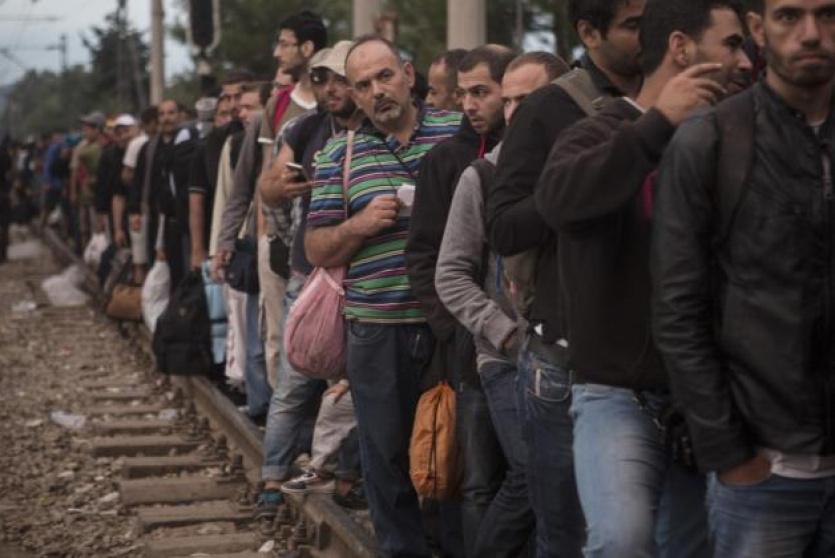 لاجئون سوريون