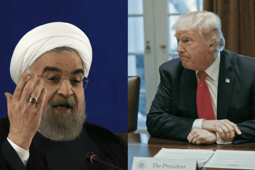 ترامب وروحاني 