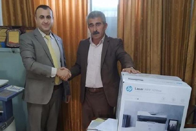 الإسلامي الفلسطيني يدعم مدرسة سيلة الظهر