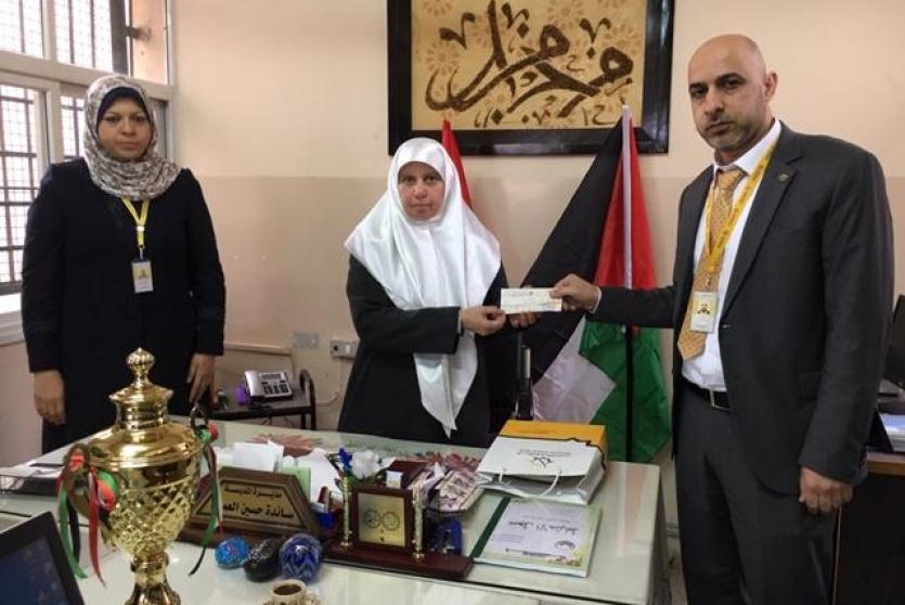 الإسلامي الفلسطيني يدعم مدرسة زهرة المدائن للبنات غرب غزة