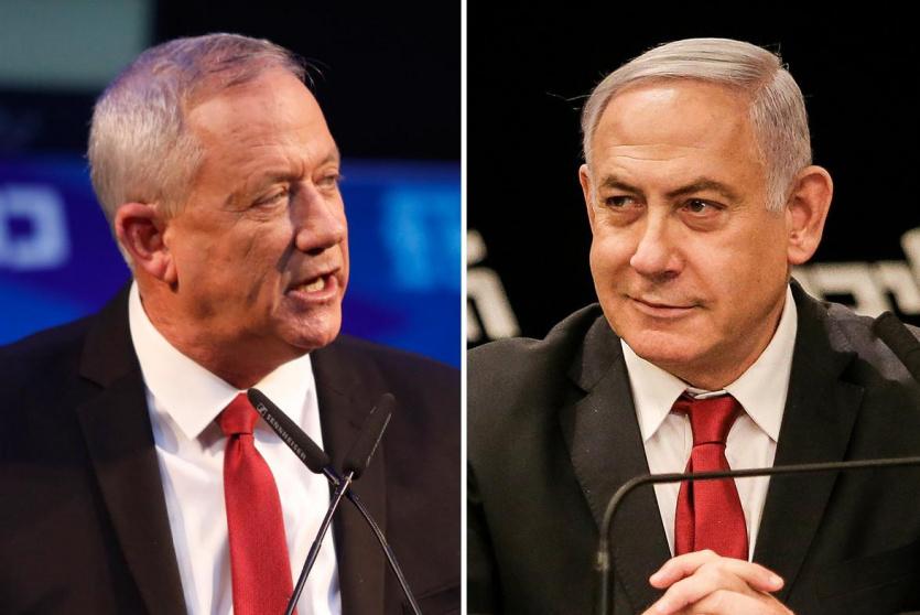 نتنياهو وغانتس