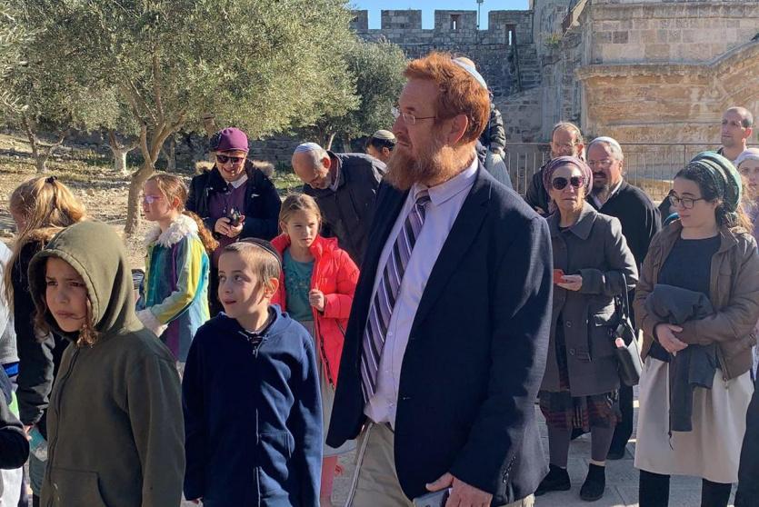  غليك يقود اقتحاما جديدا للأقصى