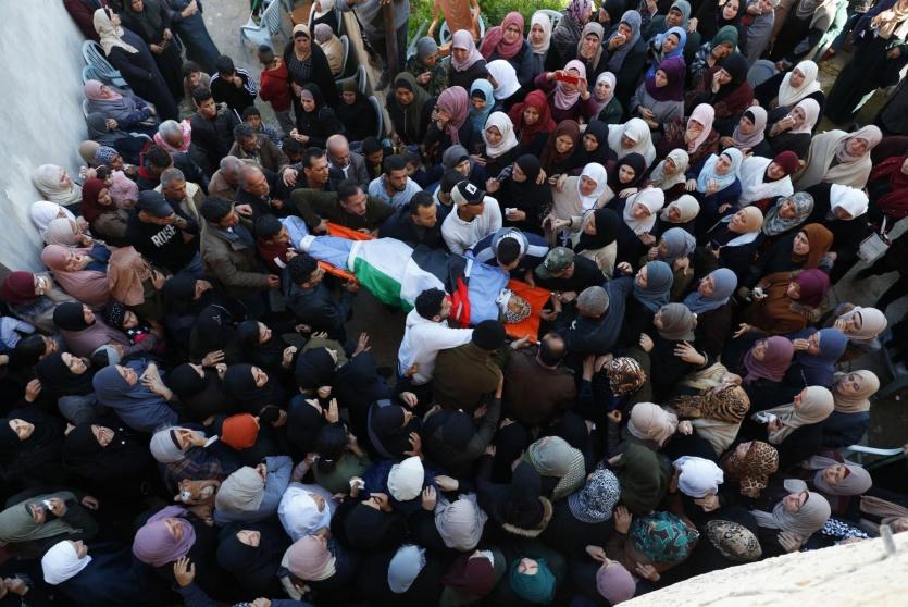 تشييع جثمان الشهيد يزن ابو طبيخ في جنين 