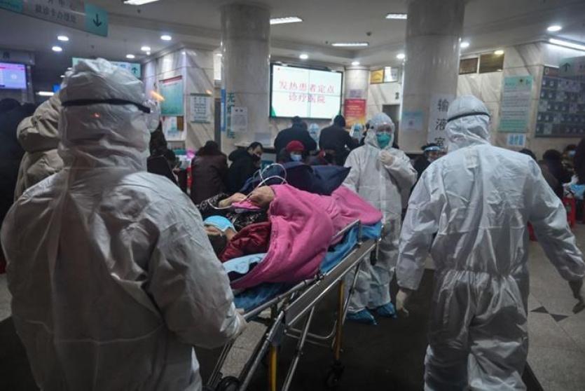 نقل مصاب بكورونا 