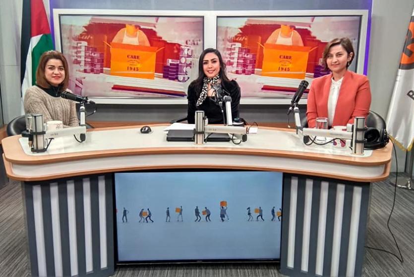 الصورة من الحلقة عبر شبكة راية الإعلامية