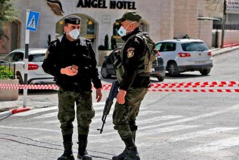 الأمن الفلسطيني في مكافحة كورونا