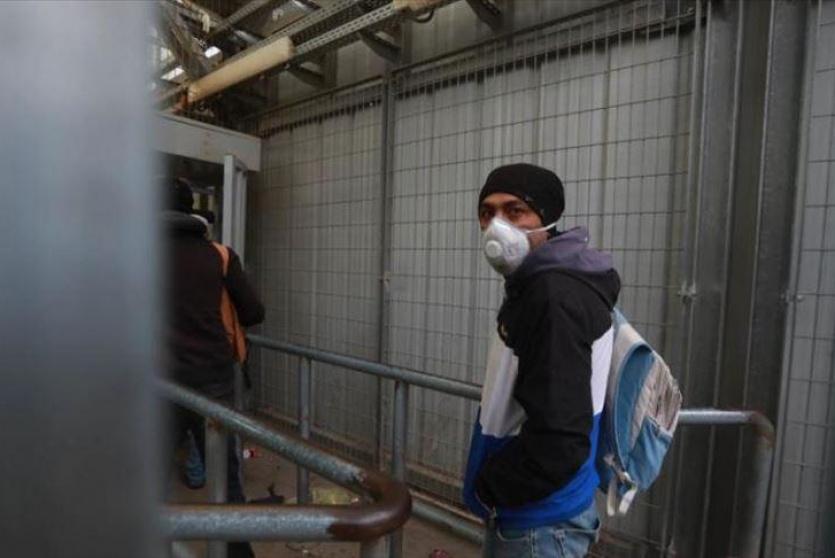 عامل فلسطيني في اسرائيل - ارشيف