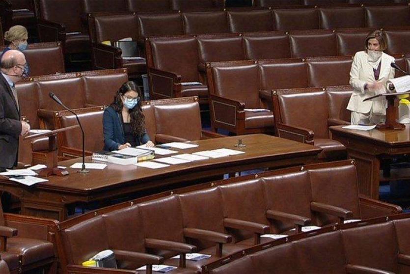  جلسة التصويت للنواب وهم واضعين كمامات