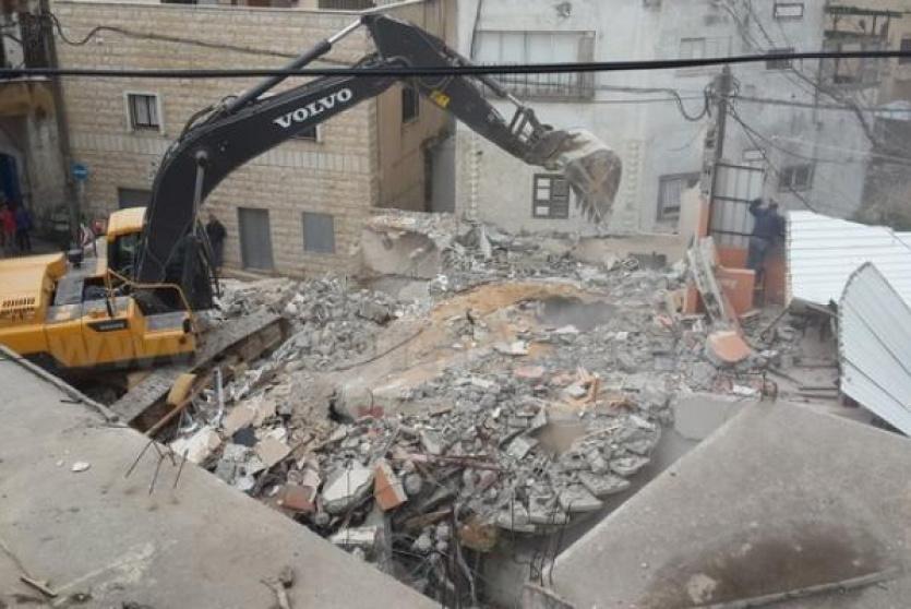 عمليات هدم اسرائيلية