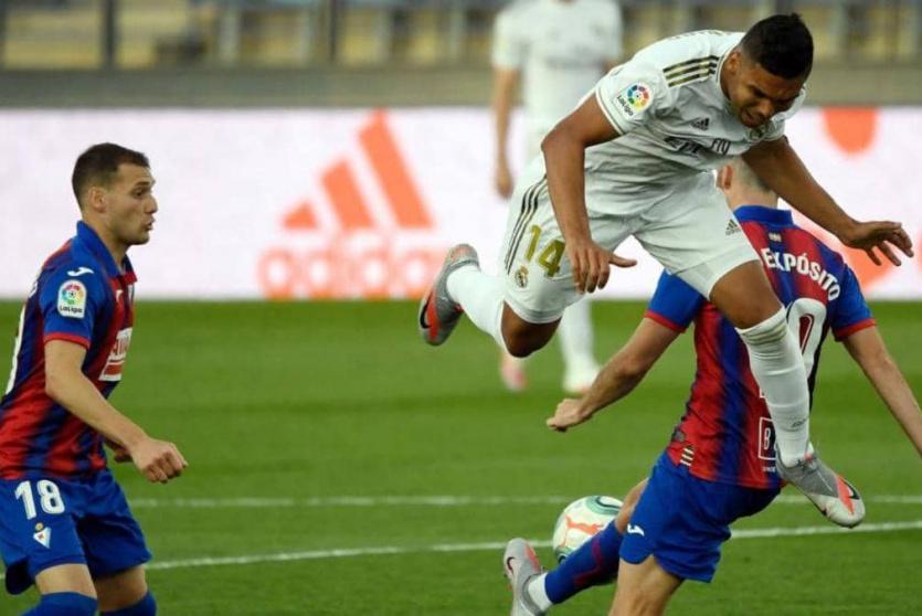 لقطة من المباراة