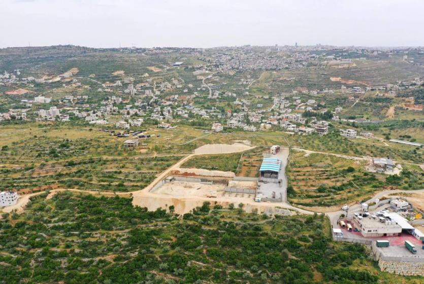  مصنع الأسفلت في بيرزيت