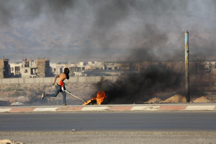 مواجهات على مدخل اريحا الجنوبي