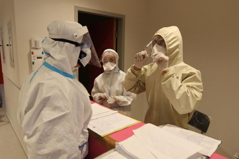  مستشفي دورا الحكومي المخصص لإستقبال حالات كورونا 