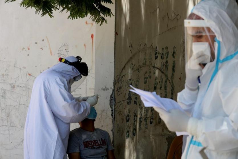 فحصات كورونا  في الخليل