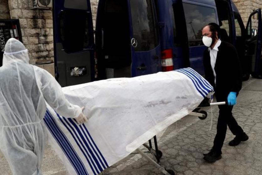 نقل متوفى بكورونا في اسرائيل 