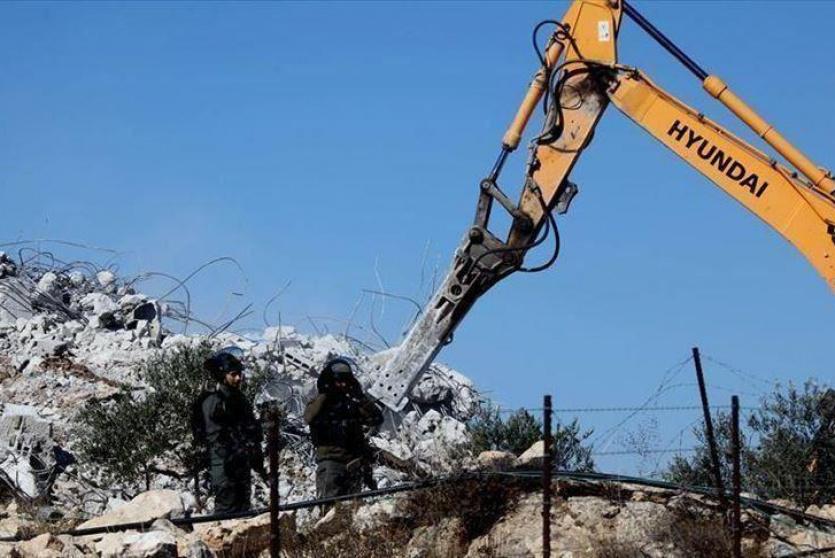 هدم منازل فلسطينية