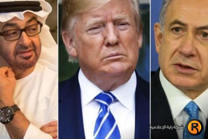 نتنياهو وترامب وابن زايد