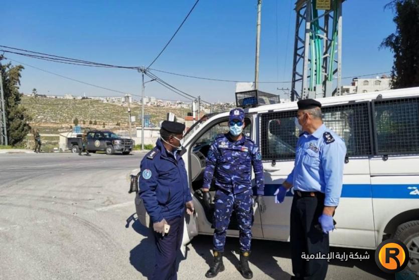 عناصر من الشرطة الفلسطينية - ارشيف