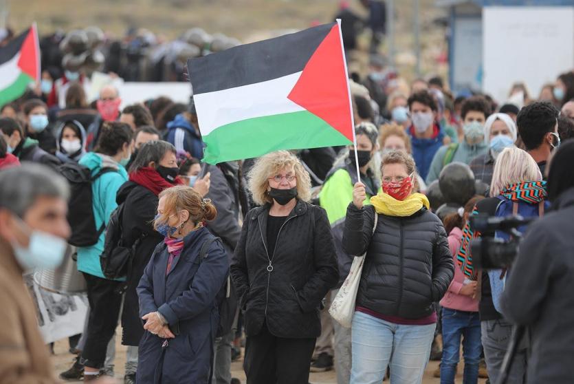 مسيرة سلمية في مسافر يطا