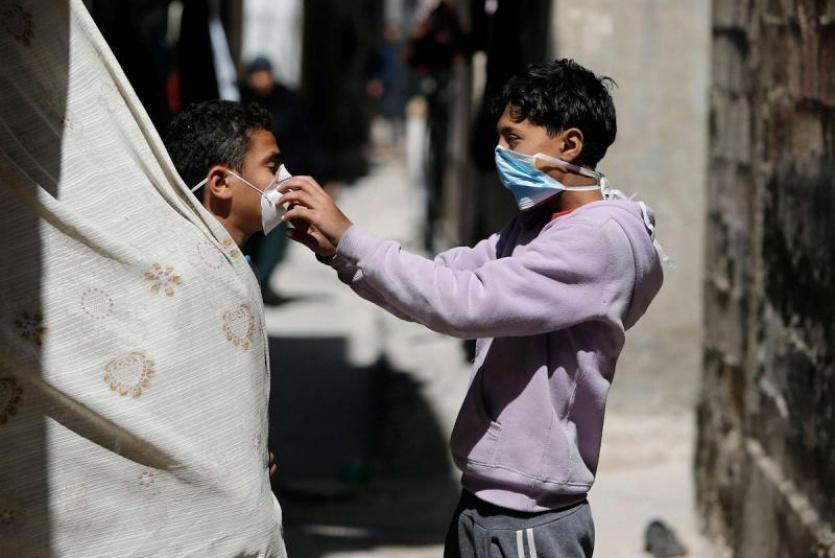 كورونا غزة - ارشيف 