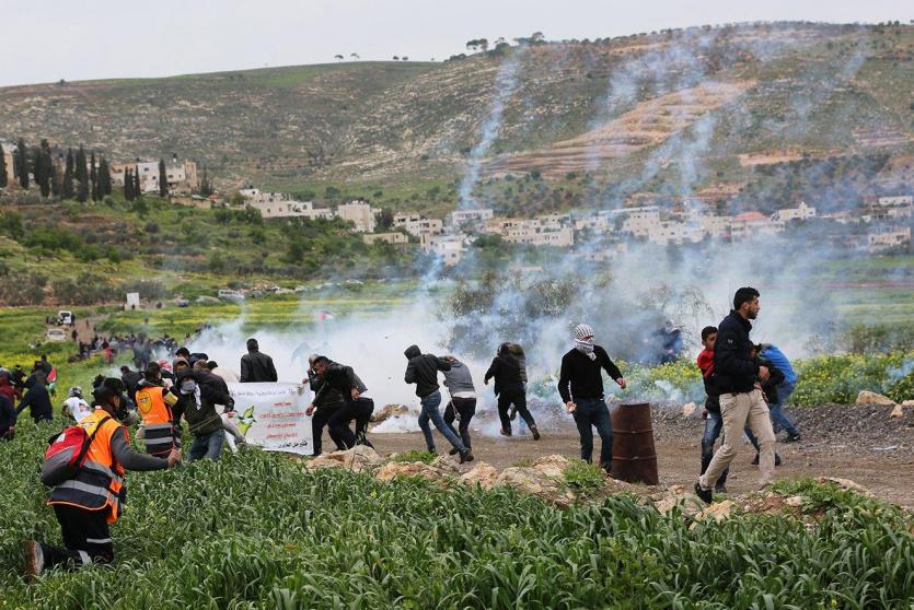 مسيرة دير جرير -أرشيف-