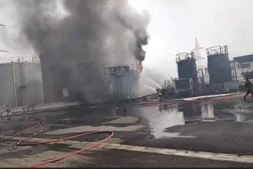 صورة من مكان الحادث 