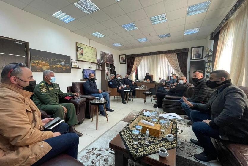 اجتماع محافظة رام الله والبيرة