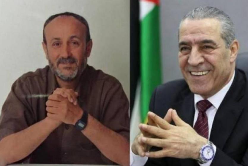 حسين الشيخ ومروان البرغوثي